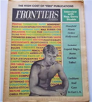 Frontiers (Vol. Volume 2 Number No. 9, August 31-September 14, 1983) Gay Newsmagazine News Magazine