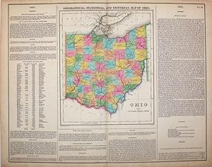 Geographical, Statistical, and Historical Map of Ohio