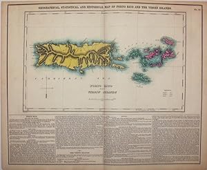 Geographical, Statistical, and Historical Map of Porto Rico and the Virgin Islands