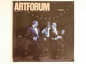 ARTFORUM INTERNATIONAL december 1989. Vol. XXVIII [28] No. 4 (cover : Giorgio Strehler's 1972 pro...