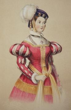 Costumes of British Ladies from the time of William the 1st to the reign of Queen Victoria