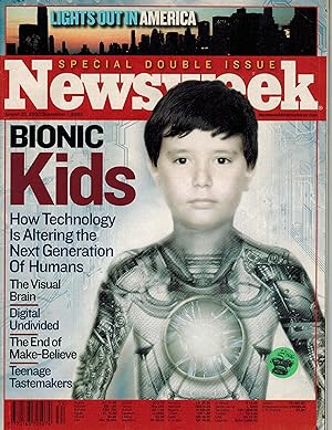 Newsweek Magazine 25 August & September 1, 2003 Double Issue - Bionic Kids