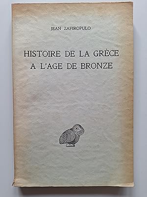 Histoire de la Grèce à l'âge du bronze.
