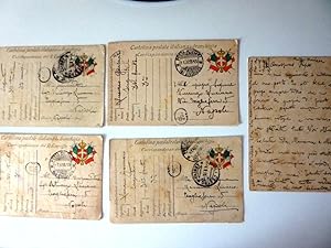 "Lotto Cartoline Postali Militari indirizzate al Padre del Poeta Salvarore Luciano ( Napoli 1874 ...
