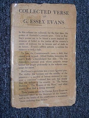 Collected Verse Of G. Essex Evans
