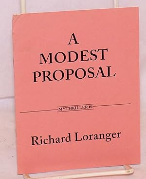 A modest proposal