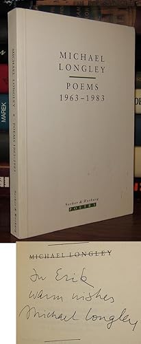 MICHAEL LONGLEY POEMS 1963-1983 Signed 1st