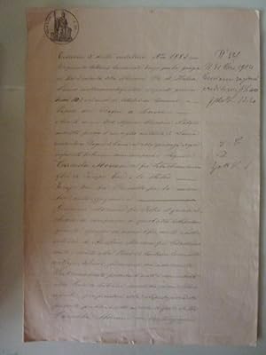 Documento "CESSIONE DI DIRITTI EREDITARI Bagni di Lucca 31 Ottobre 1904"