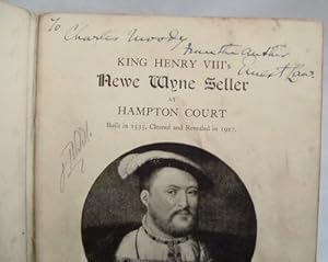 King Henry VIII's Newe Wyne Seller at Hampton Court