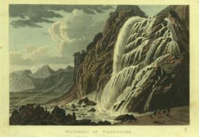 Waterfall of Pissevache.