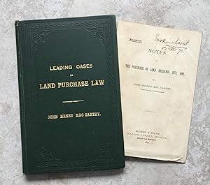 Leading Cases in Land Purchase Law