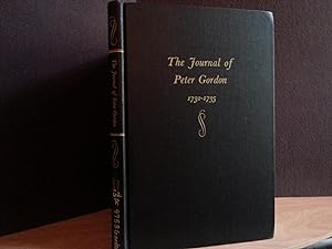The Journal of Peter Gordon 1732-1735