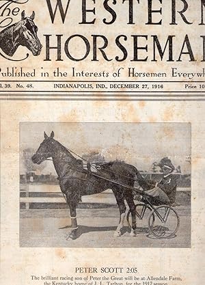 THE WESTERN HORSEMAN. December 27, 1916