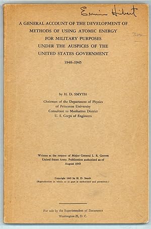 A General Account of  Using Atomic Energy for Military Purposes