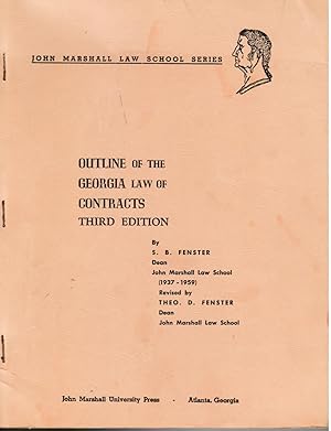 Outline of the Georgia Law of Contracts