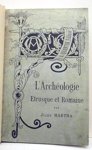 Manuel d'archéologie étrusque et romaine