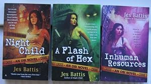 OSI Novels: book (1) one - Night Child; book (2) two - A Flash of Hex; book (3) three - Inhuman R...