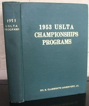 USLTA Official Tennis Championships Programs - 1953 Edition.
