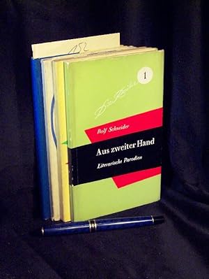 (Sammlung) Die Reihe - Aufbau Verlag (4 Bände) - enthält: Rolf Schneider: Aus zweiter Hand - Lite...