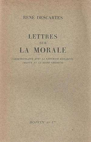 Lettres sur la Morale