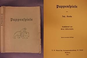 Puppenspiele, Buchschmuck von Otto Ubbelohde