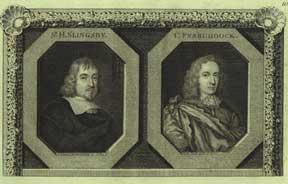 Sir Henry Slingsby and Col. John Penruddock.