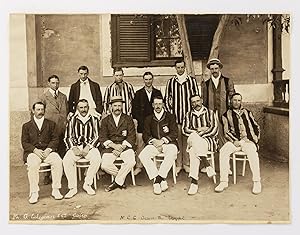 A vintage photograph of the 'MCC Team in Egypt'