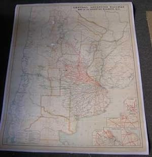 Central Argentine Railway. Map of the Argentine Railways, 1913.