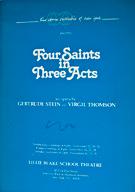 Four Saints in Three Acts