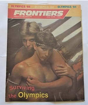 Frontiers (Vol. Volume 3 Number No. 10, July 18-25, 1984) Gay Newsmagazine News Magazine