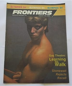 Frontiers (Vol. Volume 3 Number No. 12, August 1-8, 1984) Gay Newsmagazine News Magazine