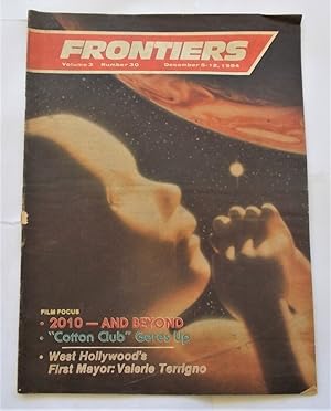 Frontiers (Vol. Volume 3 Number No. 30, December 5-12, 1984) Gay Newsmagazine News Magazine