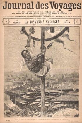 Journal Des Voyages et Des Aventures De Terre et de Mer . N° 34 . 25 Juillet 1897 : Nos Colonies ...