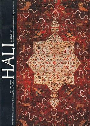 HALI THE INTERNATIONAL JOURNAL OF ORIENTAL CARPETS & TEXTILES Volume 5, No. 3
