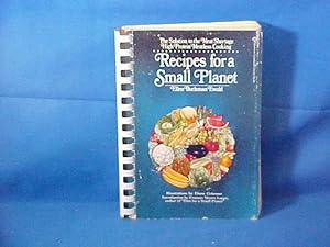 Recipes for a Small Planet the Art of Science of High Protein Vegetarian Cookery
