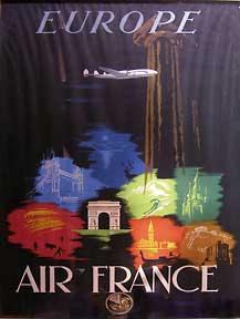 Europe. Air France.