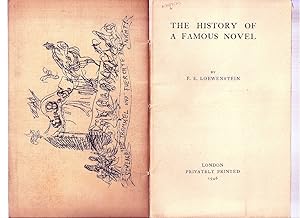 THE HISTORY OF A FAMOUS NOVEL