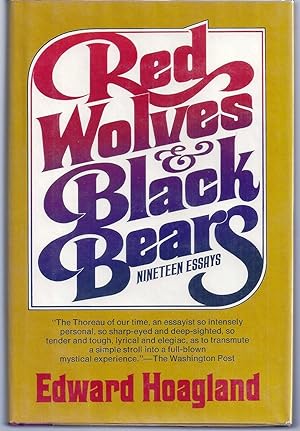 RED WOLVES & BLACK BEARS