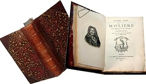 Molière son théatre et son ménage. Troisième édition, ornée dun portrait gravé à leau forte par...