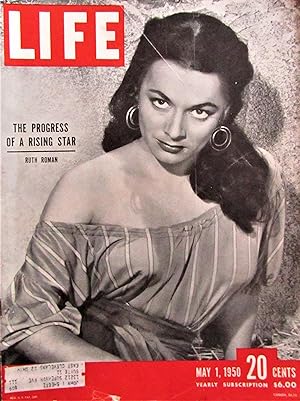 Life Magazine May 1, 1950 -- Cover: Ruth Roman