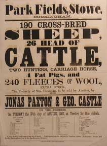 190 Cross-Bred Sheep, 26 Head of Cattle, Two Hunters, Carriage Horse, 4 Fat Pigs, and 240 Fleeces...