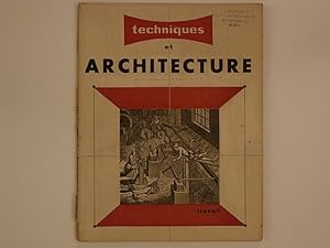 Techniques et architecture, n° 9-10 - 1948 - 8e année. Travail
