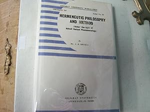 Critique of Hermeneutic Philosophy and Method (Under the Light of Advait Vedant Phenomenology) Se...