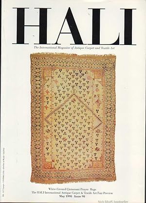 HALI THE INTERNATIONAL MAGAZINE OF ANTIQUE CARPET AND TEXTILE ART (MAY 1998) Issue 98