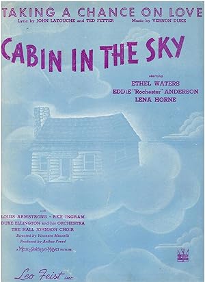 Taking a Chance on Love from MGM Movie "Cabin in the Sky" (Vintage Sheet Music)