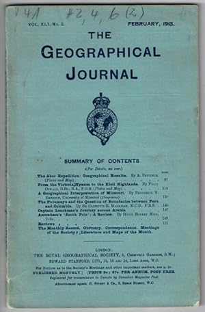 The Abor Expedition: geographical results. As contained in Vol. XLI, No. 2 of The Geographical Jo...