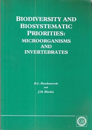 Biodiversity and Biosystematic Priorities: Microorganisms and Invertebrates