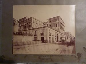 Foto all´Albumina "PALAZZO DEL PRINCIPE DI MONTEMILETTO DETTO IL PIEDE DI S. ANNA Ing. Giacinto S...