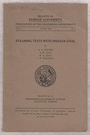 Steaming Tests with Indiana Coal