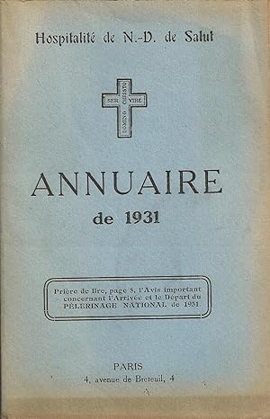 Annuaire de 1931